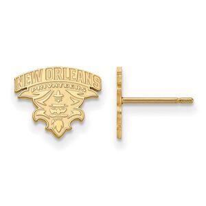 14k Gold Plated Silver Univ. of New Orleans Post Earrings